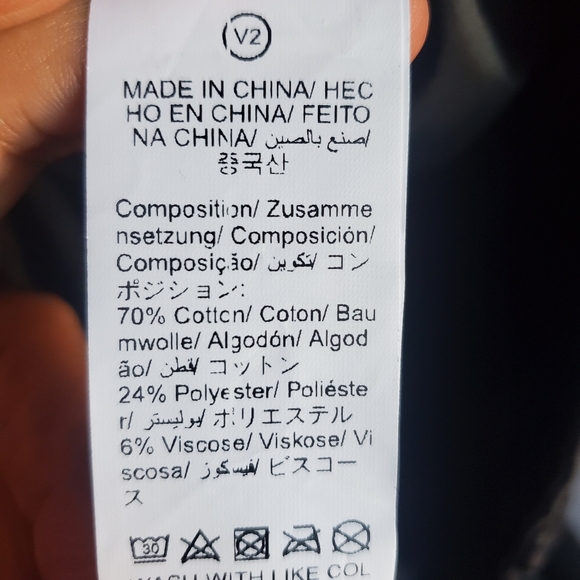 Manfinity Denim Baggy Jeans Charcoal Black Loose Fit High-waisted Men's Small - Picture 10 of 15